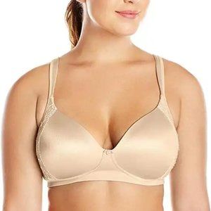 Bali One Smooth U Lace Wire-Free Bra - Nude/Moonlight 34DD